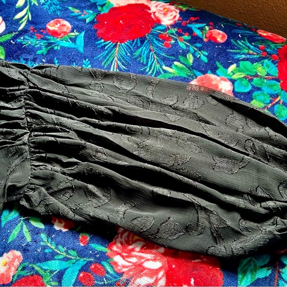 NWT Long Sleeve Black Top from Anthropologie - Picture 3 of 6